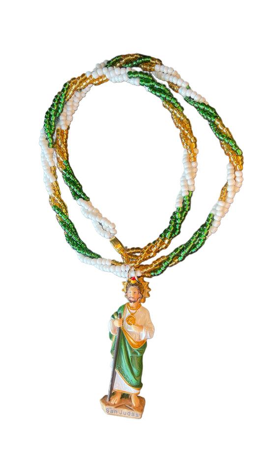 Collar San Judas Tadeo Dorado