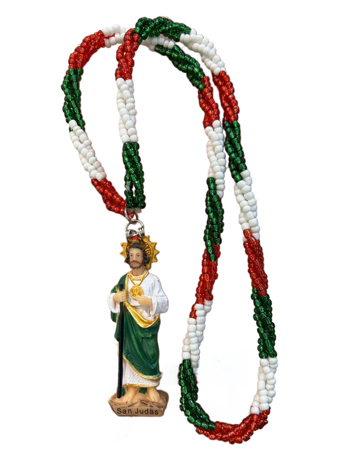 Collar San Judas Tri Color
