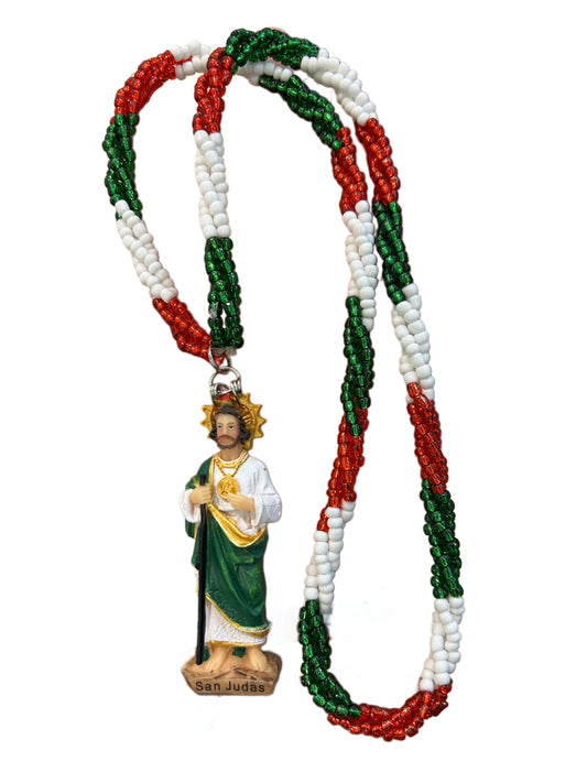 Collar San Judas Tri Color