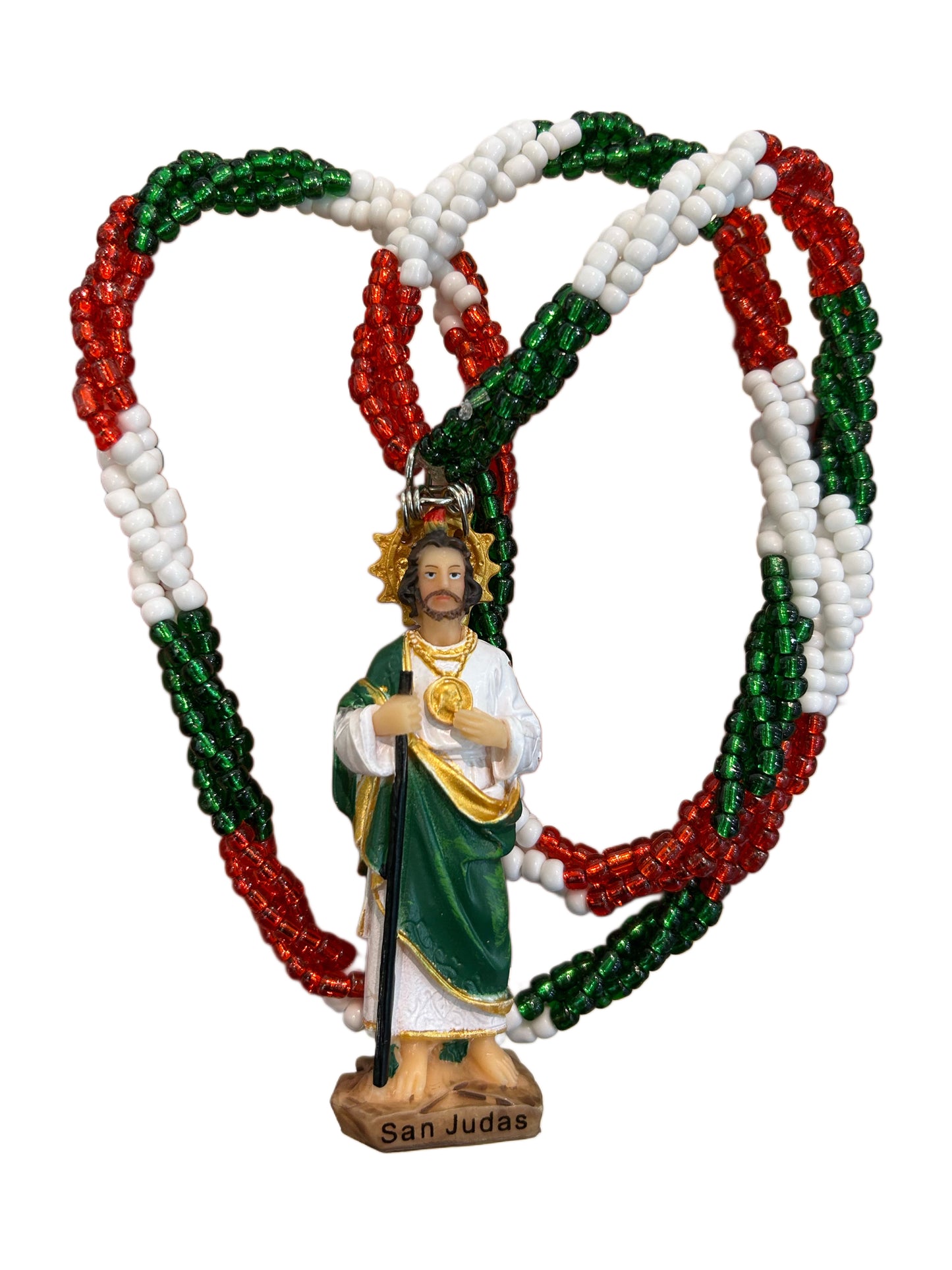 Collar San Judas Tri Color